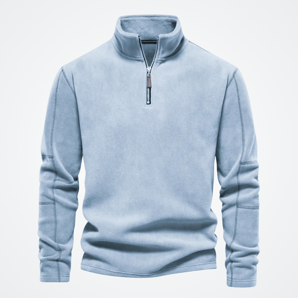 Men's Hoodie with High Collar Tromsø Elvermont Swiss