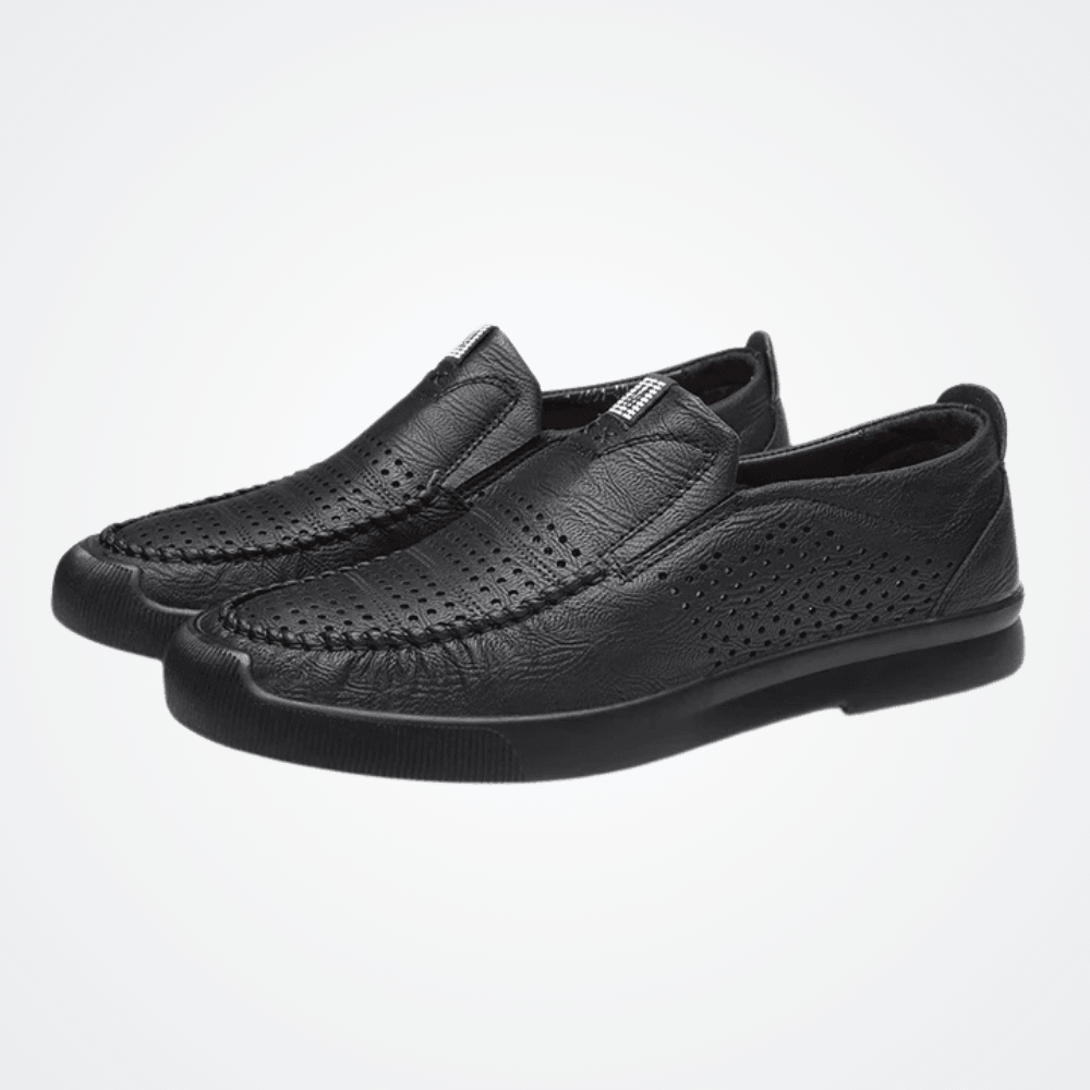 Men's Leather Moccasins Milan Elvermont Swiss