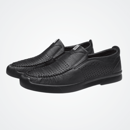 Men's Leather Moccasins Milan Elvermont Swiss