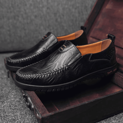 Men's Leather Moccasin Pisa Elvermont Swiss