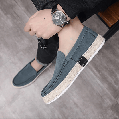 Leather Moccasins for Men Nantes Elvermont Swiss