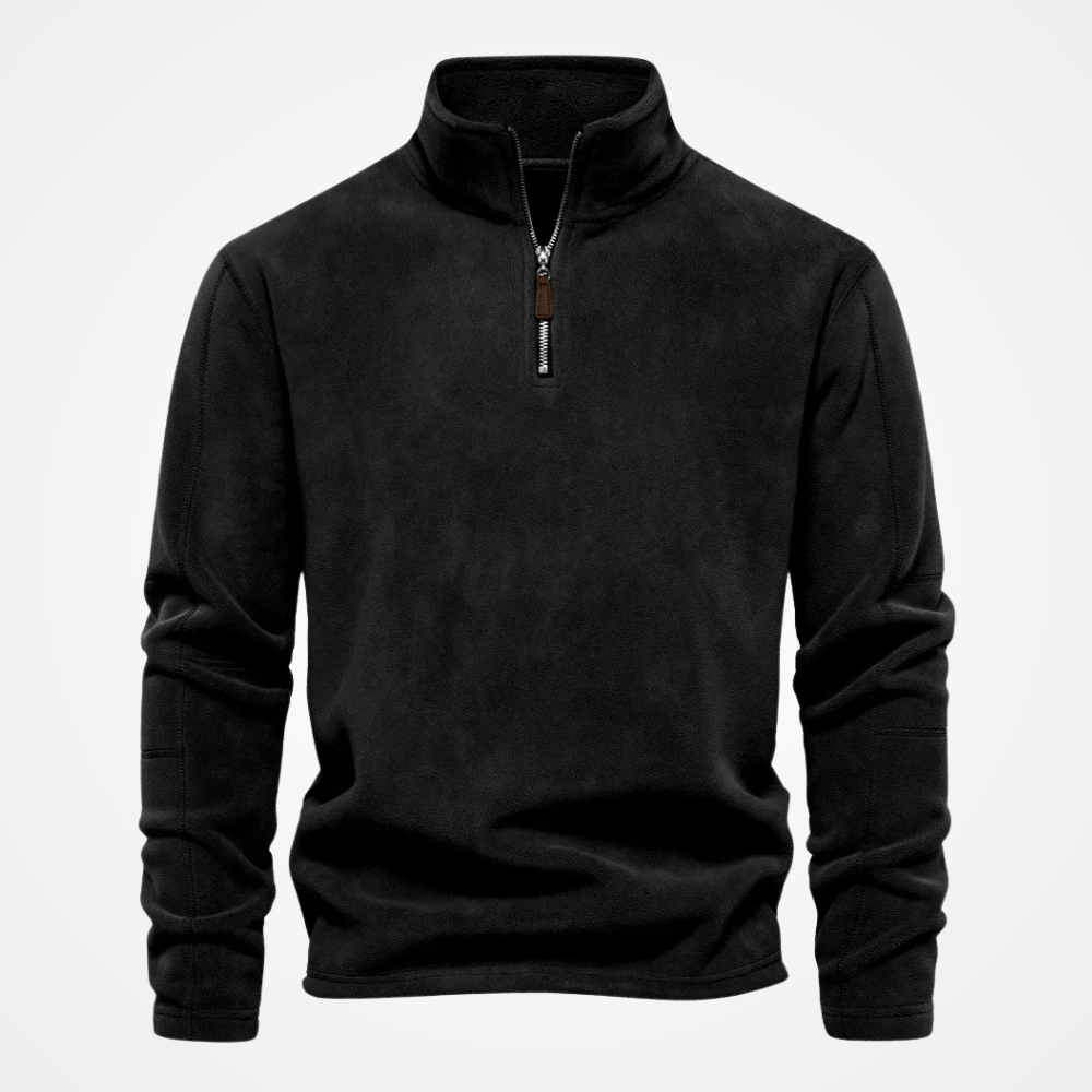 Men's Hoodie with High Collar Tromsø Elvermont Swiss