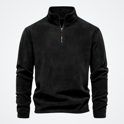 Men's Hoodie with High Collar Tromsø Elvermont Swiss