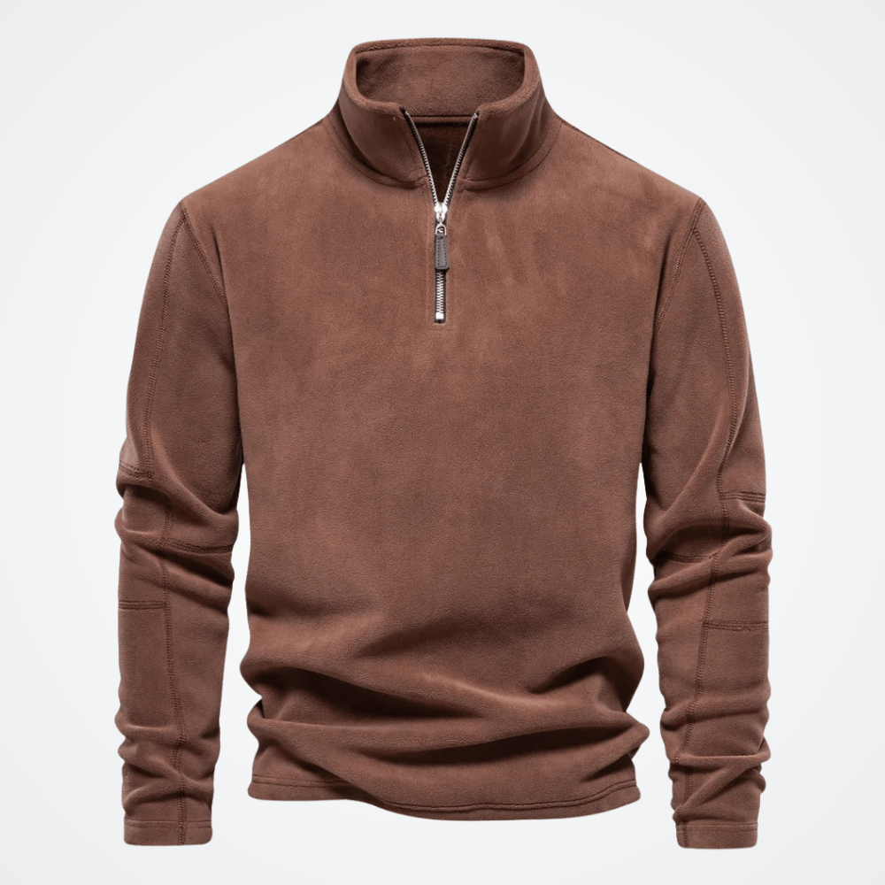 Men's Hoodie with High Collar Tromsø Elvermont Swiss