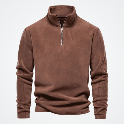Men's Hoodie with High Collar Tromsø Elvermont Swiss