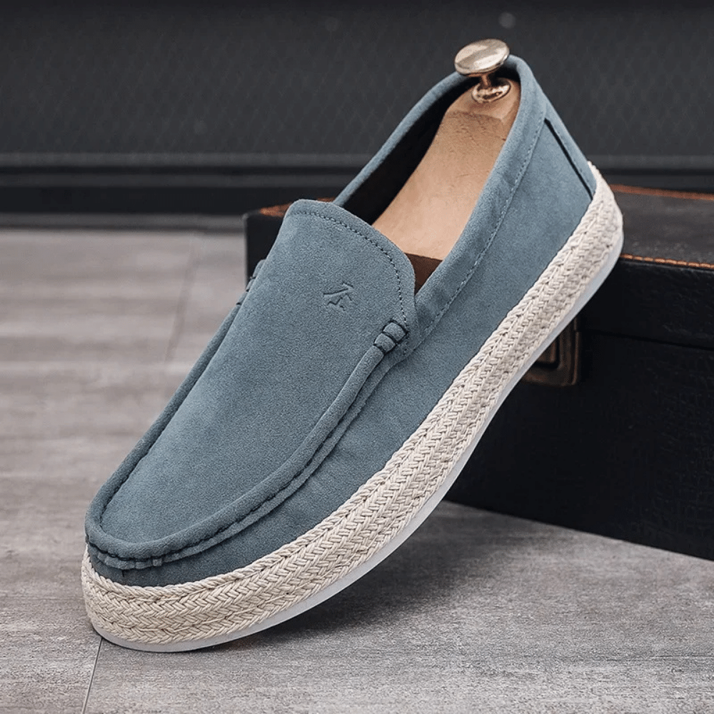 Leather Moccasins for Men Nantes Elvermont Swiss