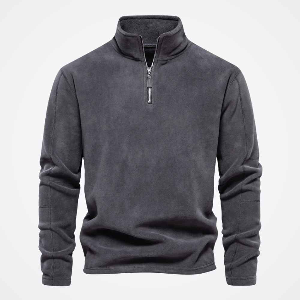 Men's Hoodie with High Collar Tromsø Elvermont Swiss