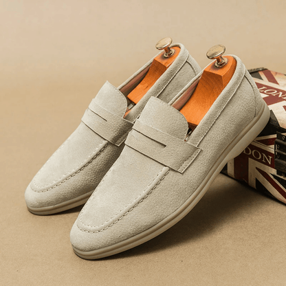 Leather Moccasin Loafer for Men Liverpool Elvermont Swiss