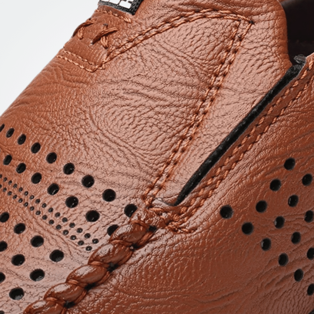 Men's Leather Moccasins Milan Elvermont Swiss