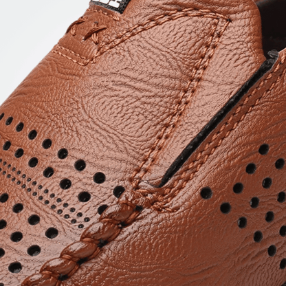 Men's Leather Moccasins Milan Elvermont Swiss