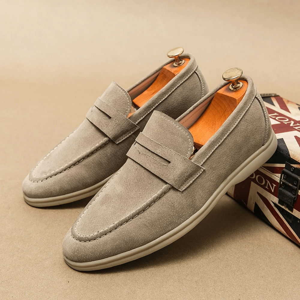 Leather Moccasin Loafer for Men Liverpool Elvermont Swiss