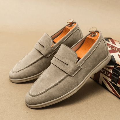 Leather Moccasin Loafer for Men Liverpool Elvermont Swiss