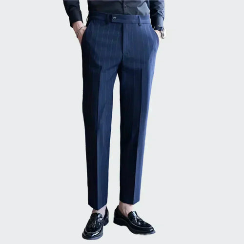 Pinstripe Suit Trousers for Men Elvermont Swiss
