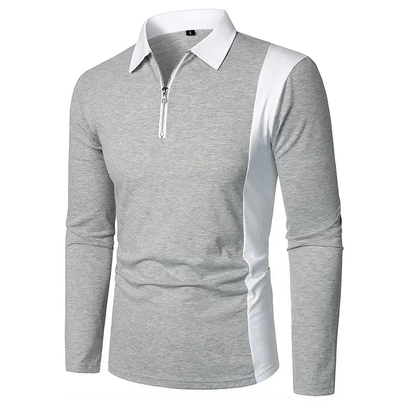 Men's Long Sleeve Polo Shirt Padrony Elvermont Swiss