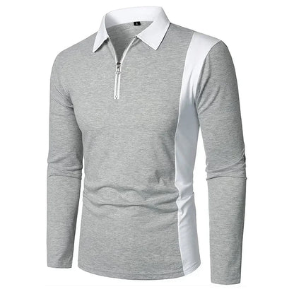 Men's Long Sleeve Polo Shirt Padrony Elvermont Swiss