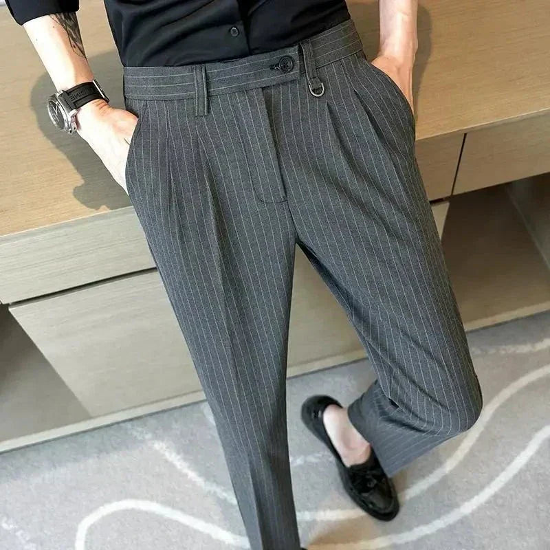 Striped Suit Trousers Elvermont Swiss