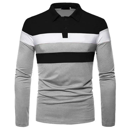 Men's Long Sleeve Polo Shirt Slingint Elvermont Swiss