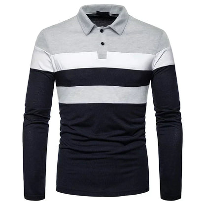Men's Long Sleeve Polo Shirt Slingint Elvermont Swiss