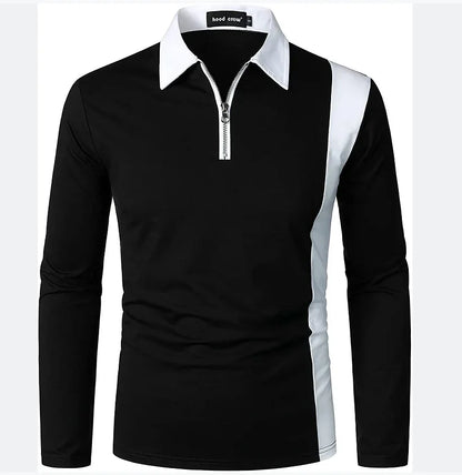 Men's Long Sleeve Polo Shirt Padrony Elvermont Swiss