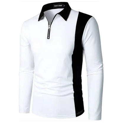 Men's Long Sleeve Polo Shirt Padrony Elvermont Swiss