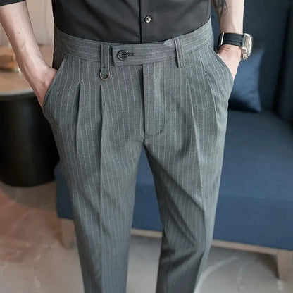 Striped Suit Trousers Elvermont Swiss