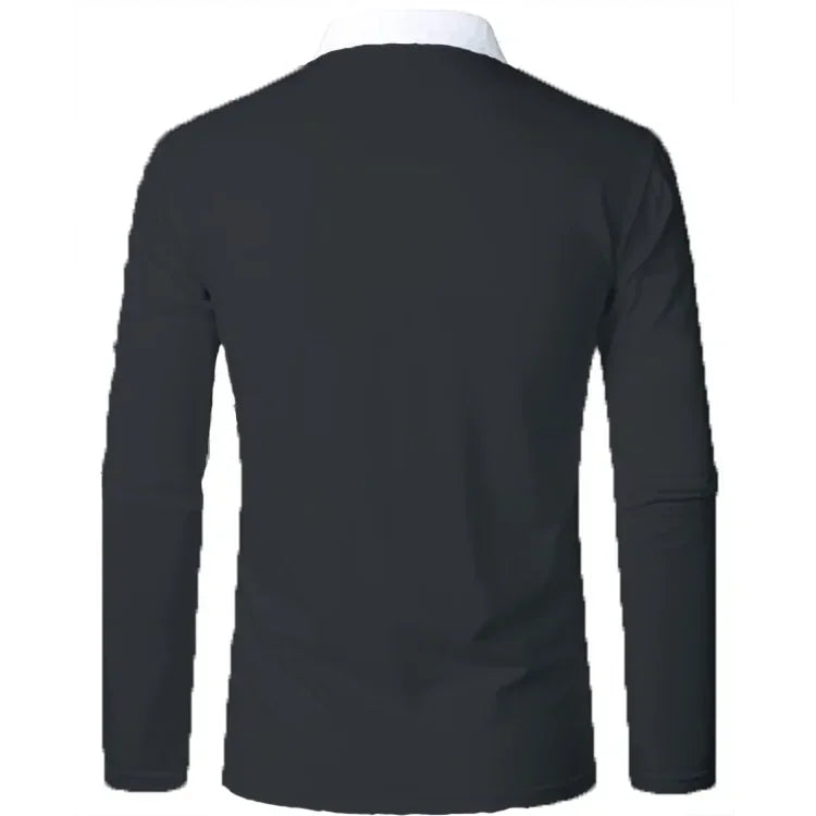 Men's Long Sleeve Polo Shirt Padrony Elvermont Swiss