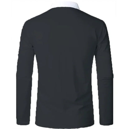 Men's Long Sleeve Polo Shirt Padrony Elvermont Swiss