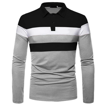 Men's Long Sleeve Polo Shirt Slingint Elvermont Swiss