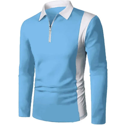 Men's Long Sleeve Polo Shirt Padrony Elvermont Swiss