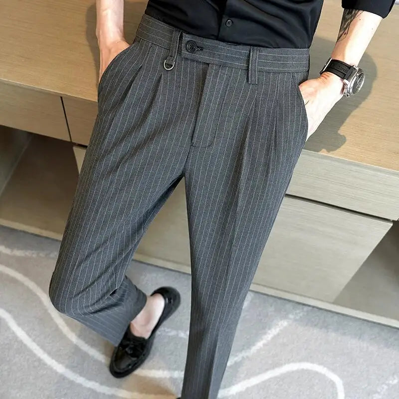 Striped Suit Trousers Elvermont Swiss