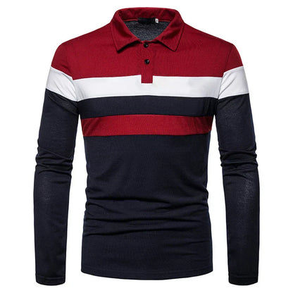 Men's Long Sleeve Polo Shirt Slingint Elvermont Swiss