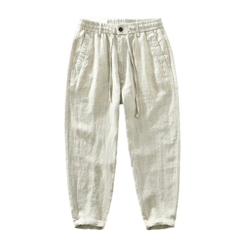Men's Linen Trousers Elegio Elvermont Swiss