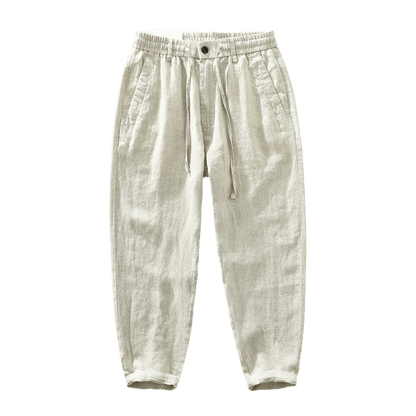 Men's Linen Trousers Elegio Elvermont Swiss