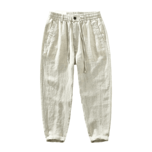 Men's Linen Trousers Elegio Elvermont Swiss